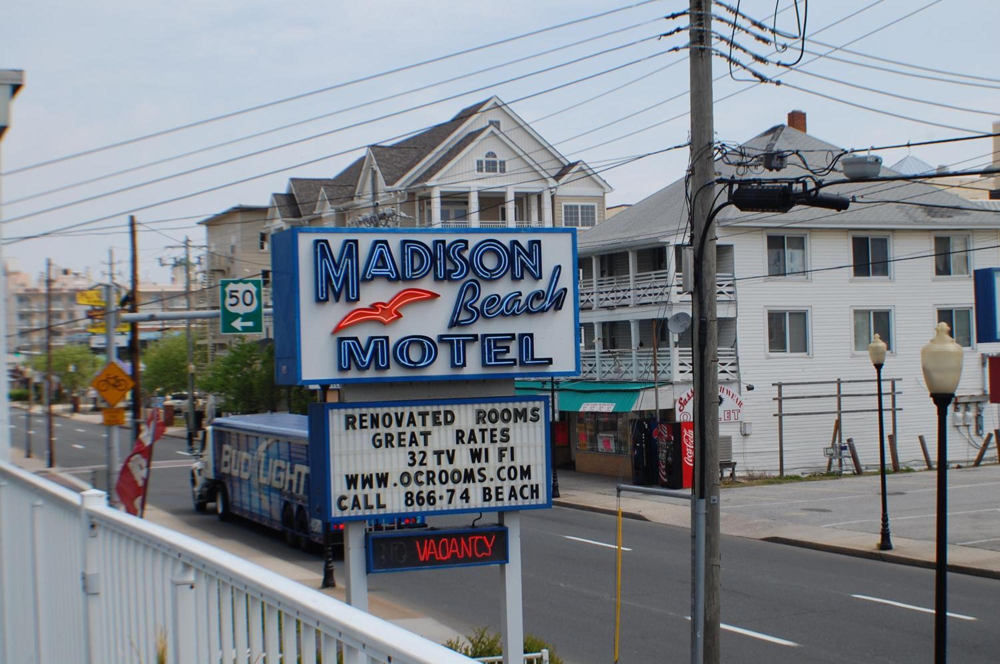 Madison Beach Motel Оушън Сити Екстериор снимка