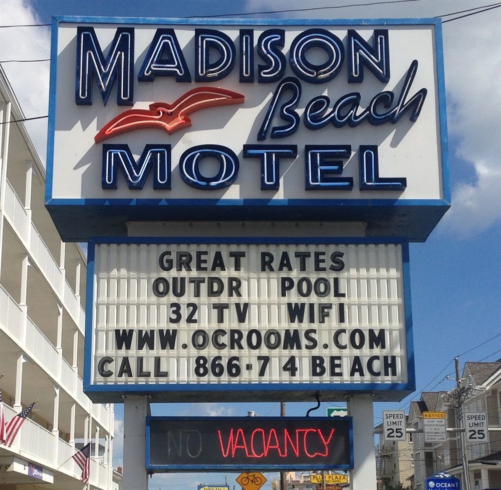 Madison Beach Motel Оушън Сити Екстериор снимка